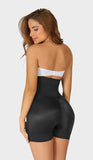 Extra short shorts, extra high waist, with abdominal reinforcement SXA0216 by Fajas M&D®