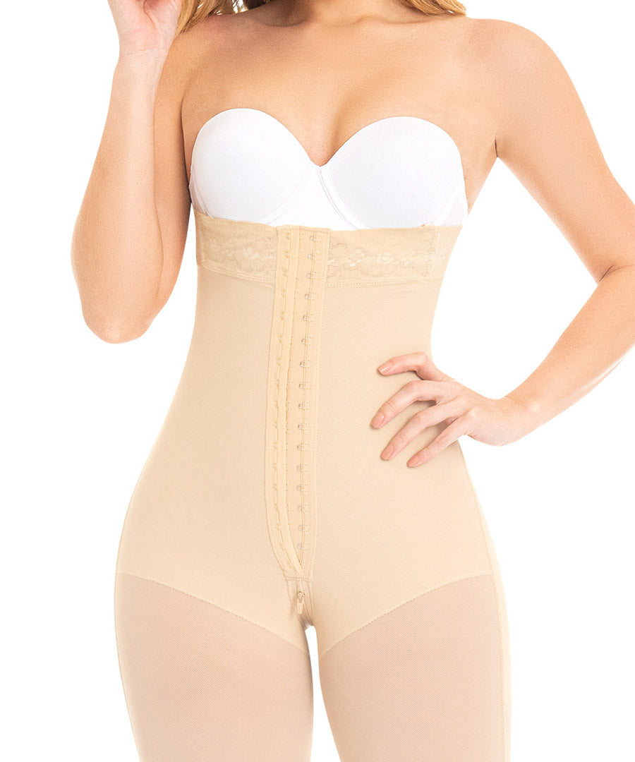 Faja larga con strapess siliconado F0076 de Fajas M&D