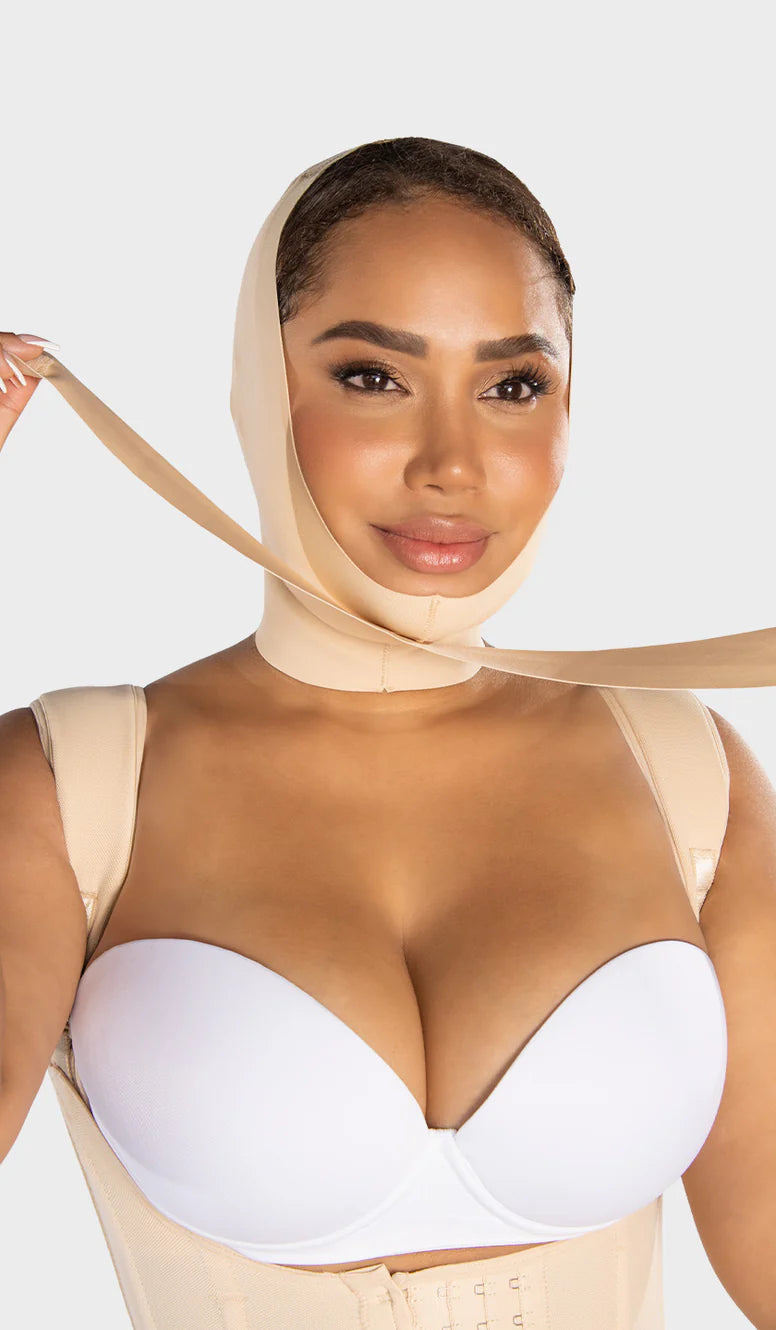 Mentonera de tres bandas  M0811 de Fajas M&D®