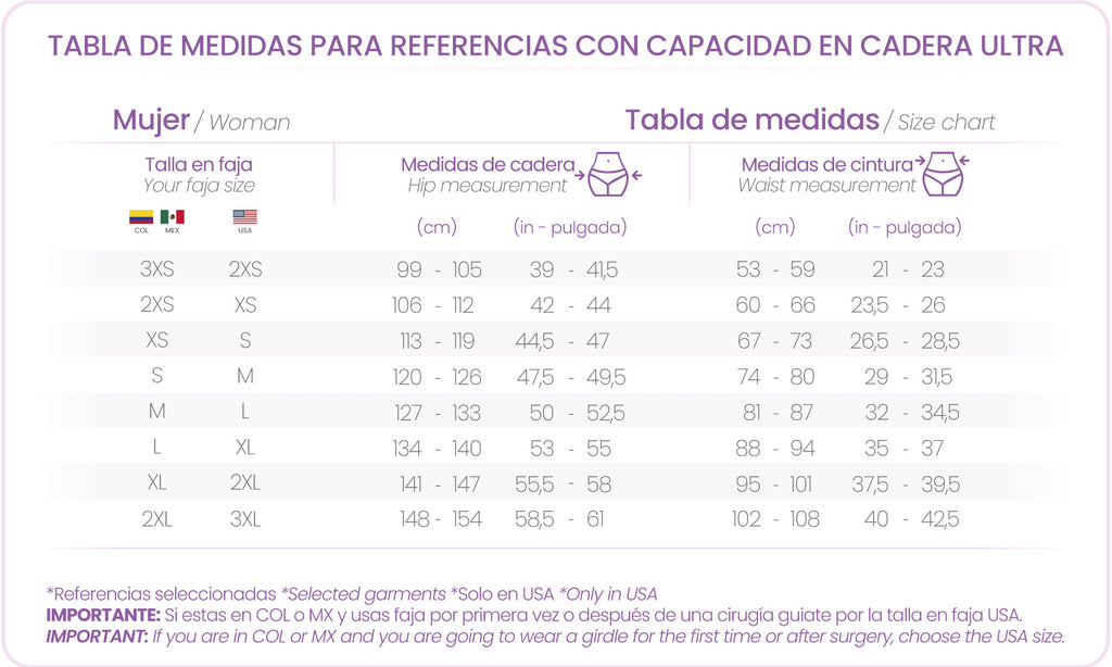 Faja Reloj de Arena con Mangas F00474 de Fajas M&D®