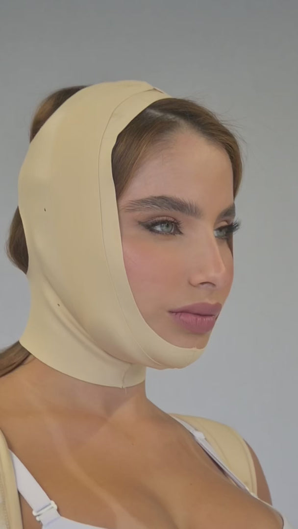 Mentonera de tres bandas  M0811 de Fajas M&D®